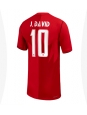 Ženske Nogometnih dresov Kanada Jonathan David #10 Domači SP 2026 Kratki rokavi Ženske Nogometnih dresov Kanada Jonathan David #10 Domači SP 2026 Kratki rokavi